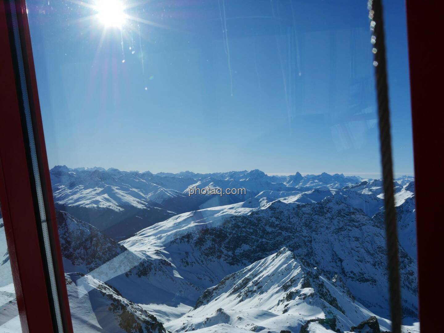 Ausblick, Gondel, Davos