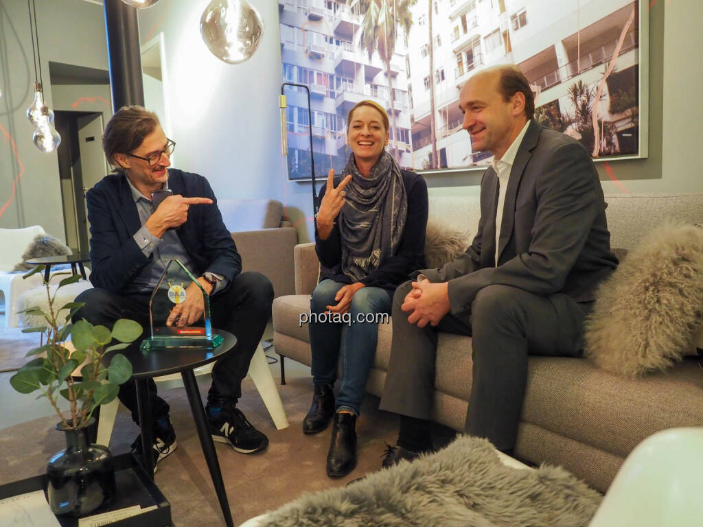 Josef Chladek (BSN), Xenia Daum (Styria Content Creation), Ernst Huber (dad.at), © photaq.com bzw. beigestellt (27.01.2020)