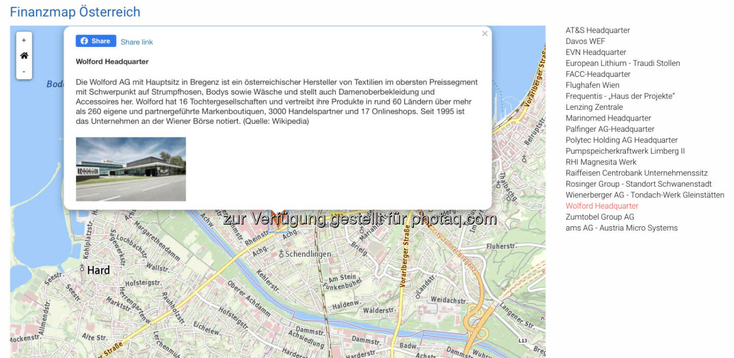 Wolford auf der http://www.boerse-social.com/finanzmap 