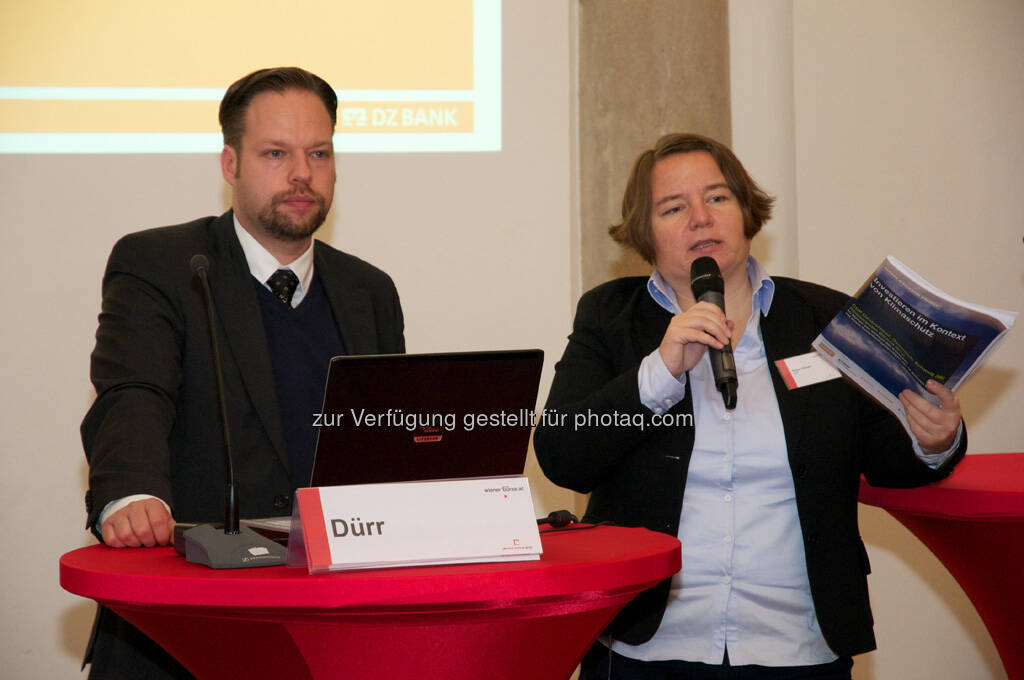 Susan Dreyer (CDP), © Wiener Börse, Claus Beischlager (15.12.2012) 