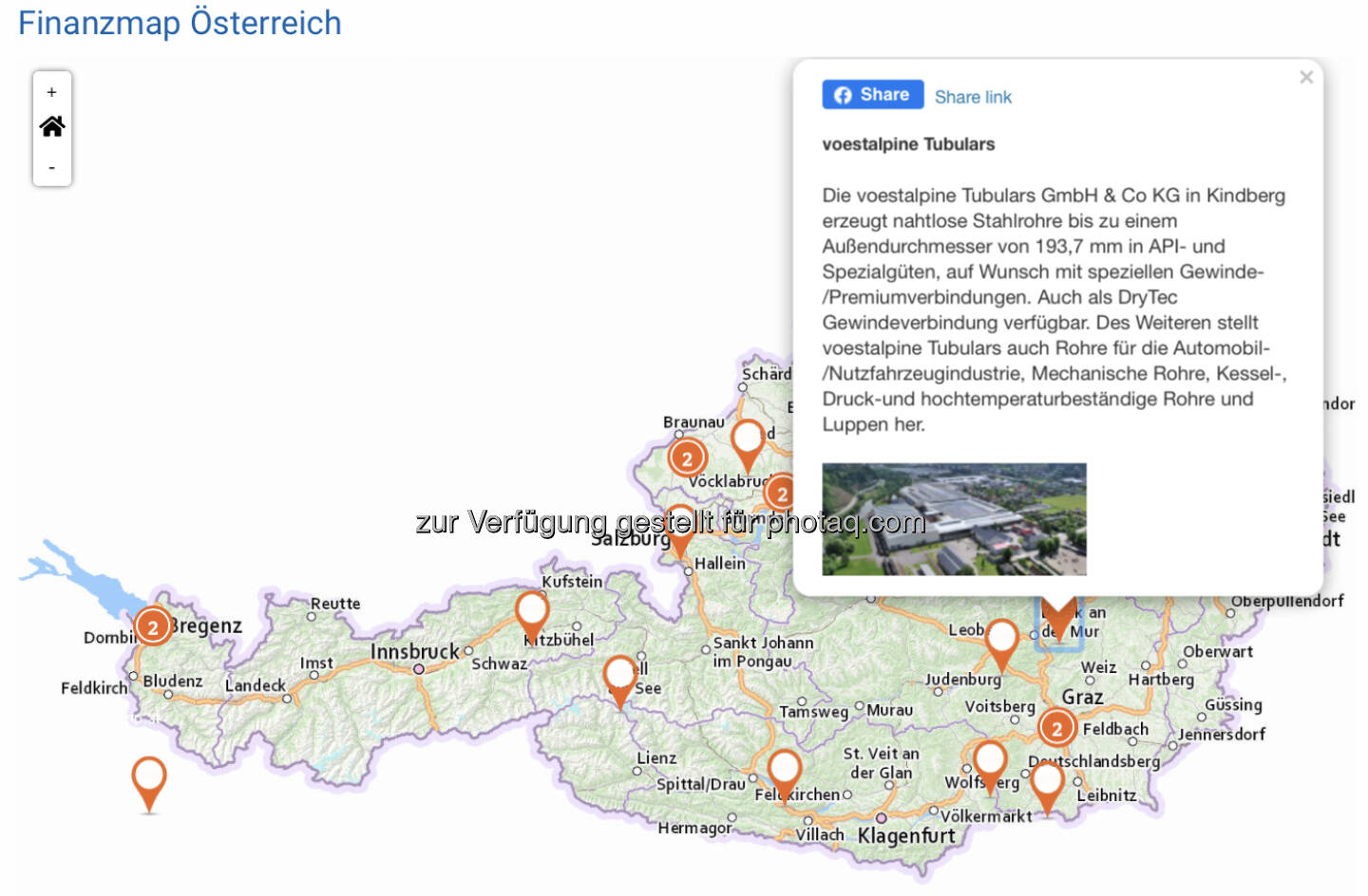 voestalpine Tubulars in Kindberg auf http://www.boerse-social.com/finanzmap