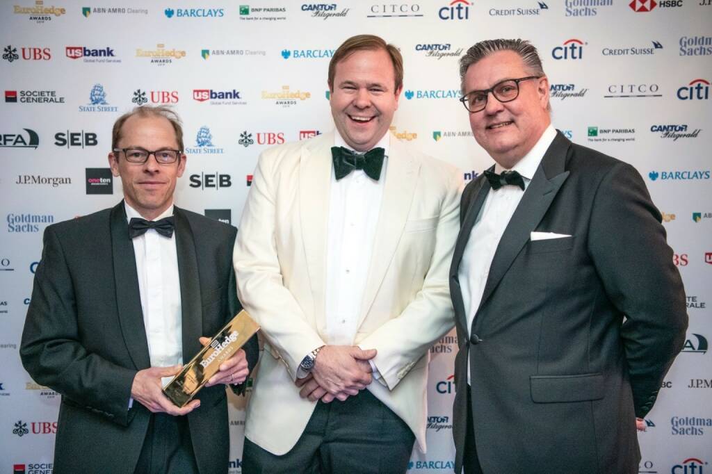 Der Petrus Advisers Special Situations Fund gewinnt den EuroHedge Award 2019; Till Hufnagel und Klaus Umek, Credit: Petrus Advisers, © Aussendung (18.02.2020) 