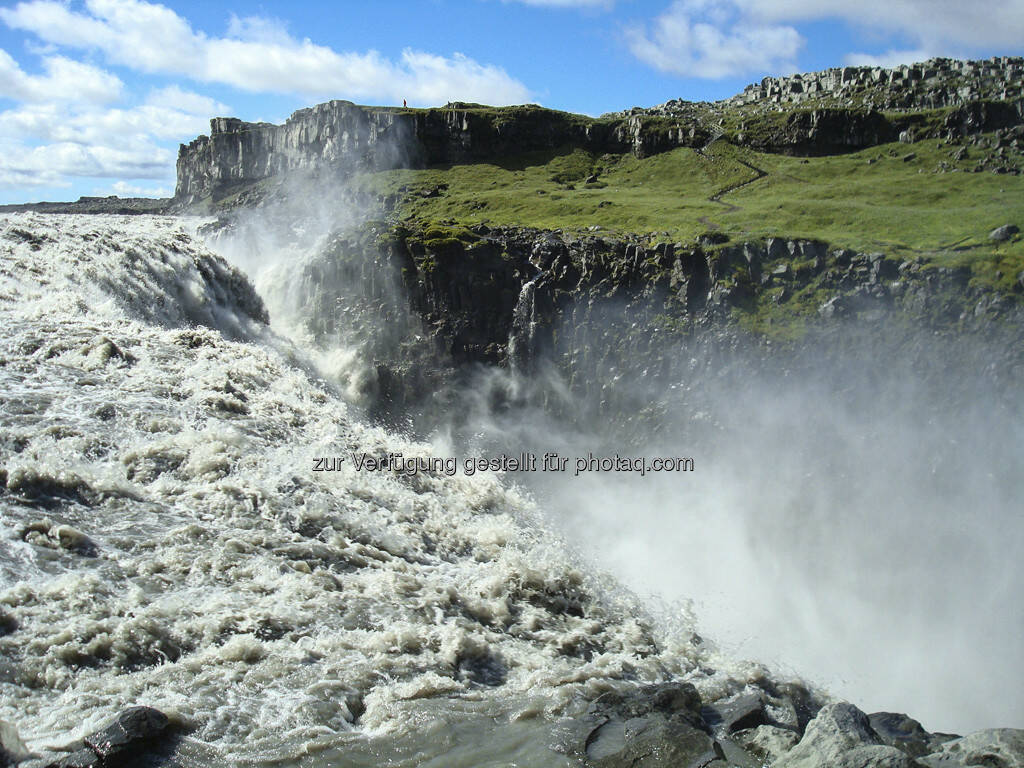 Dettifoss, Wasserfall, Island, © Gabriele Hartweger (15.07.2013) 