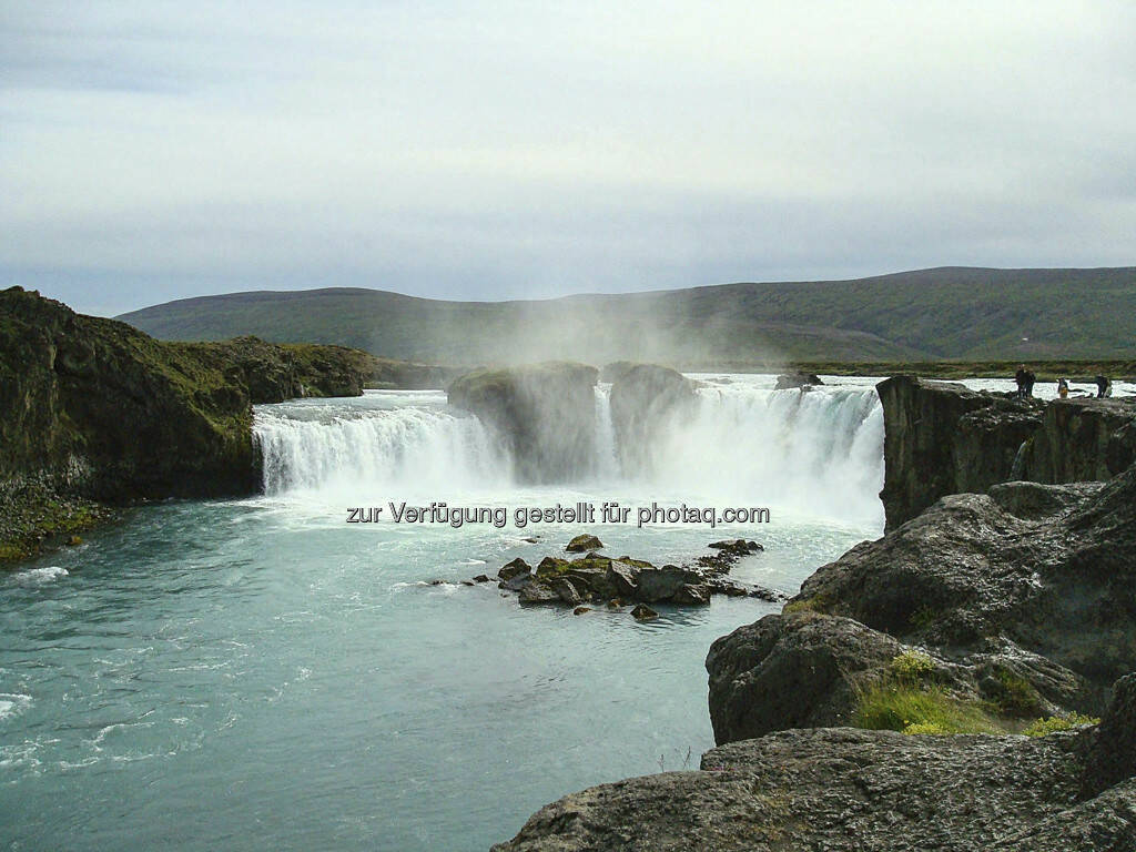 Gdafoss, Wasserfall - Island, © Gabriele Hartweger (15.07.2013) 