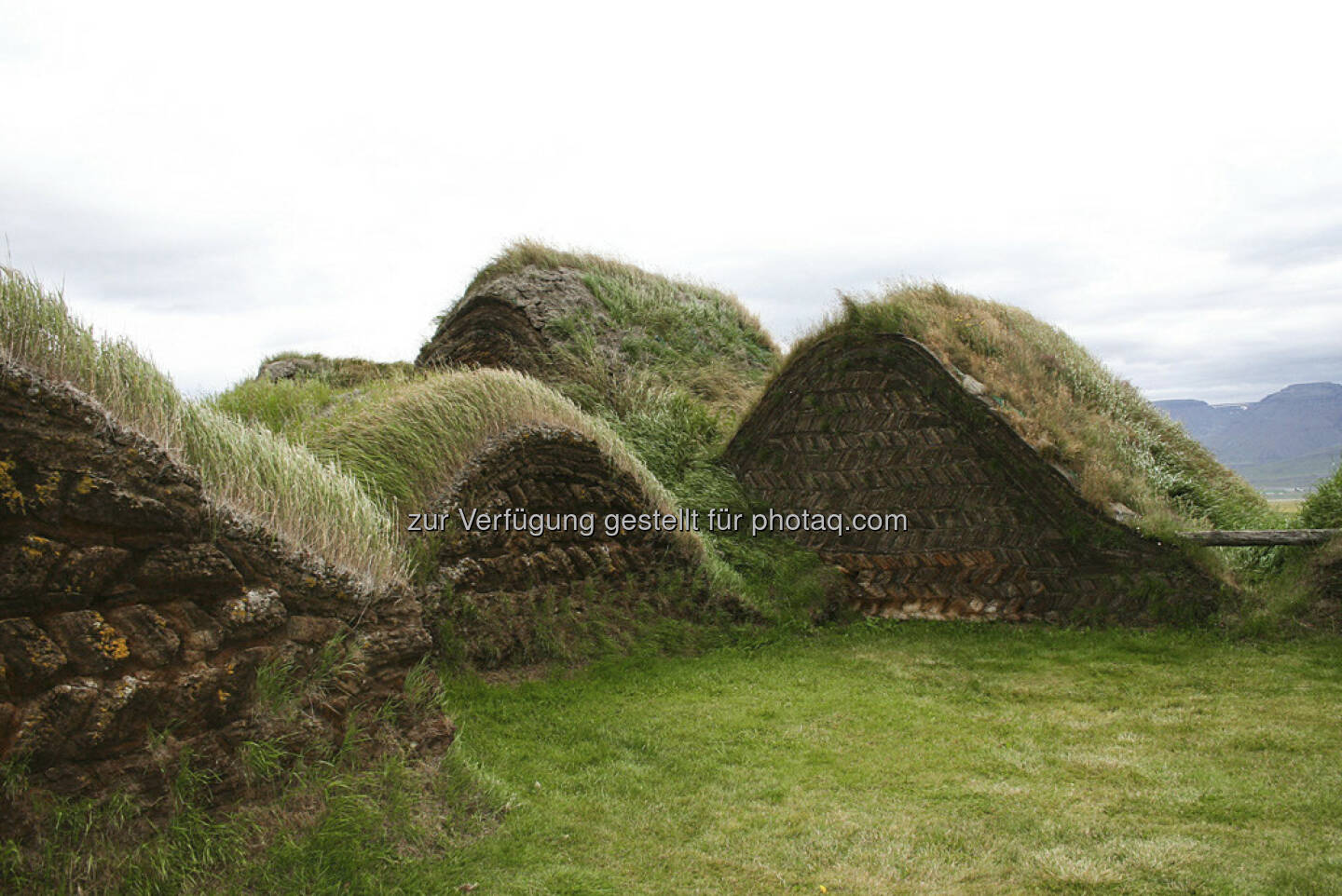 Glaumbaer, Grashäuser  -  Island