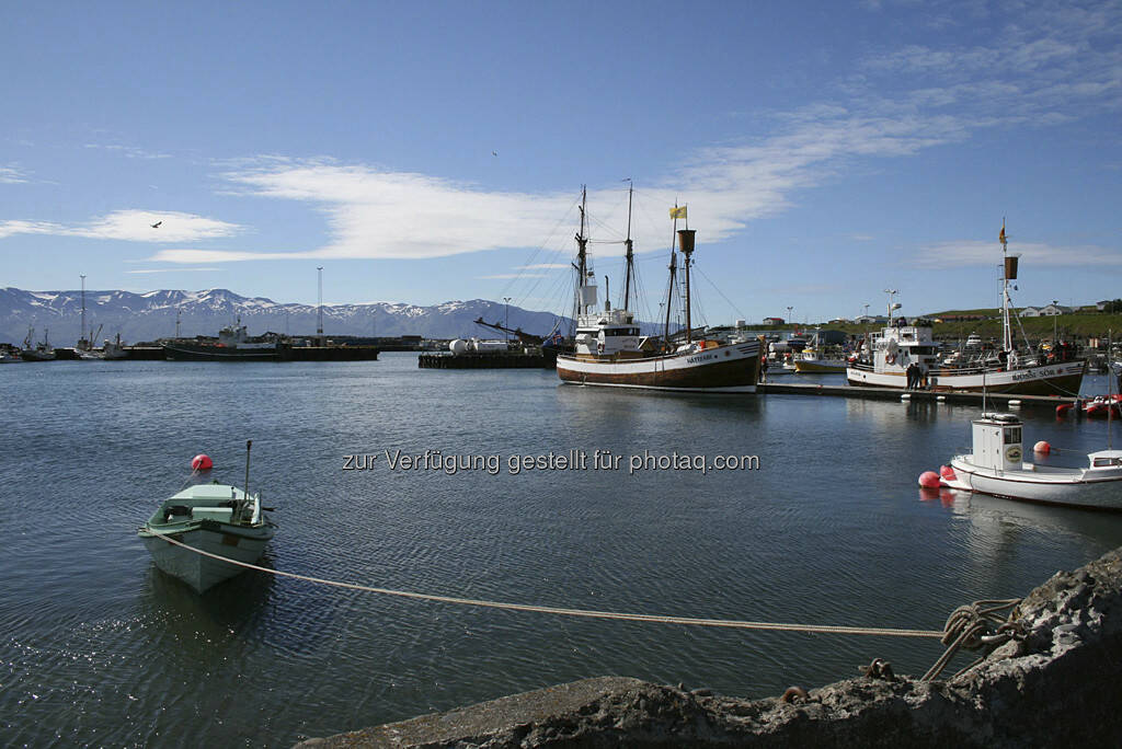 Husavik, Hafen - Island, © Gabriele Hartweger (15.07.2013) 