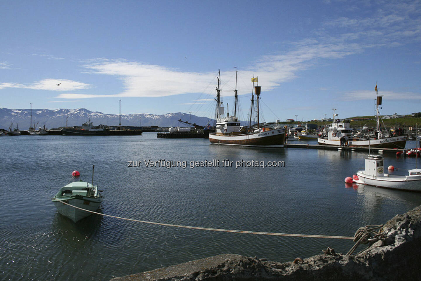 Husavik, Hafen - Island