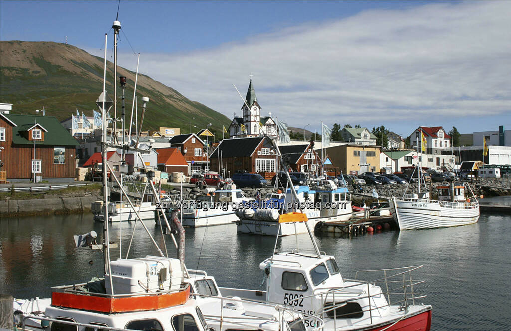 Husavik, Hafen - Island, © Gabriele Hartweger (15.07.2013) 