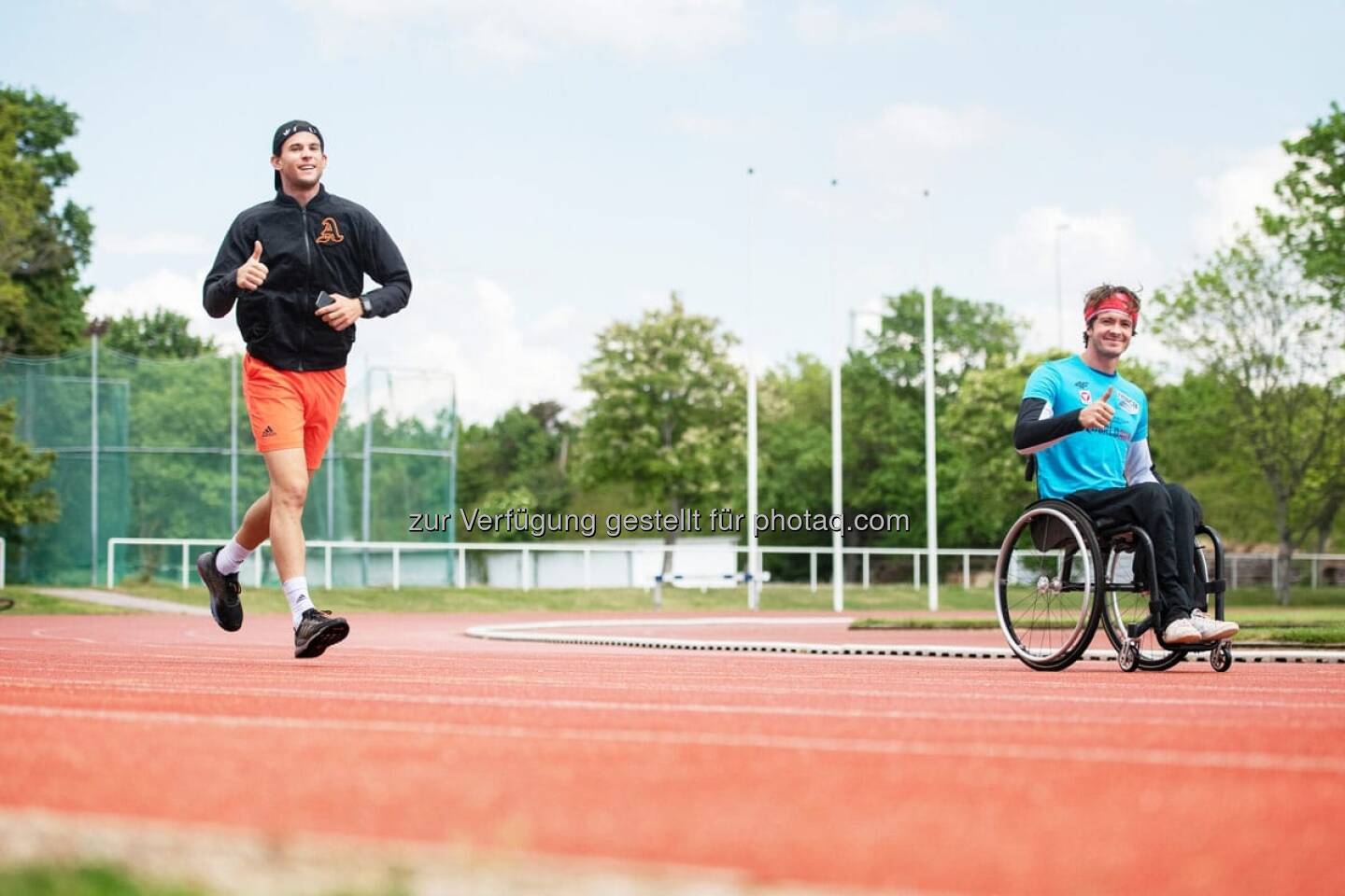 Thiem und Langmann (Bild: oepc)