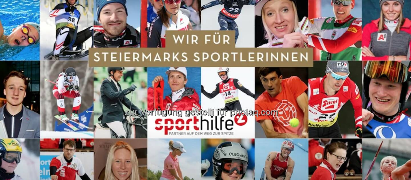 Wir für Steiermarks SportlerInnnen (Bild: Österreichische Sporthilfe) 