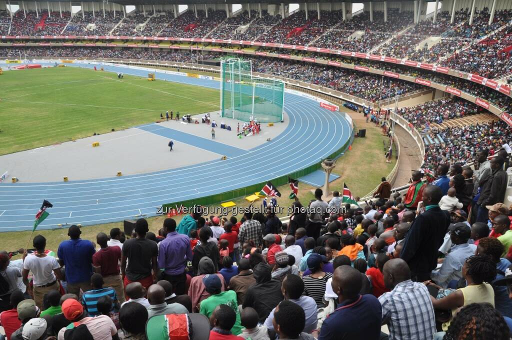 Kasarani Stadium, Nairobi (during the WU18Ch in 2017) should held the Gold Continental Tour on September 26, 2020. - Credit: Olaf Brockmann (12.05.2020) 