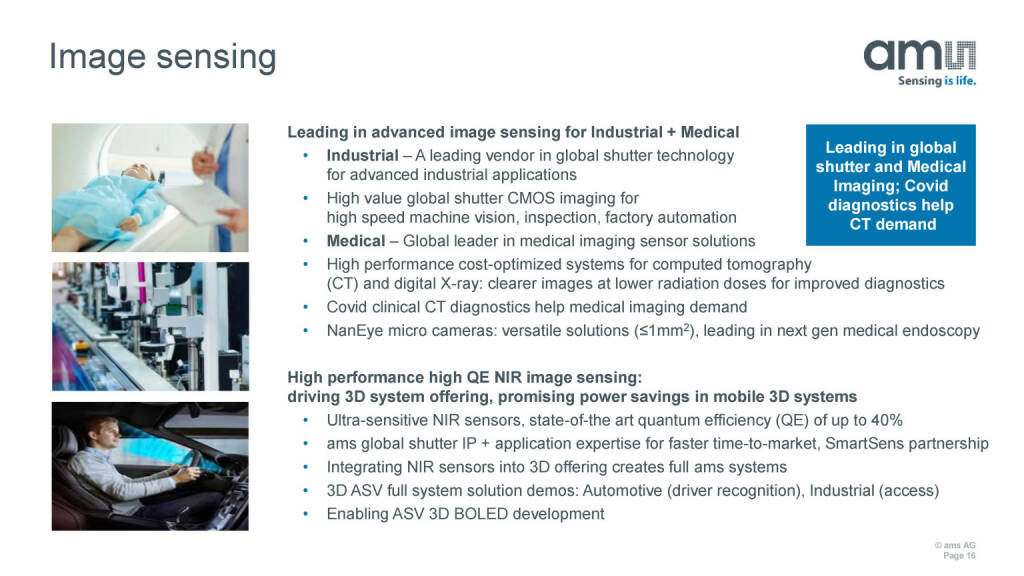 ams - Image sensing (27.05.2020) 