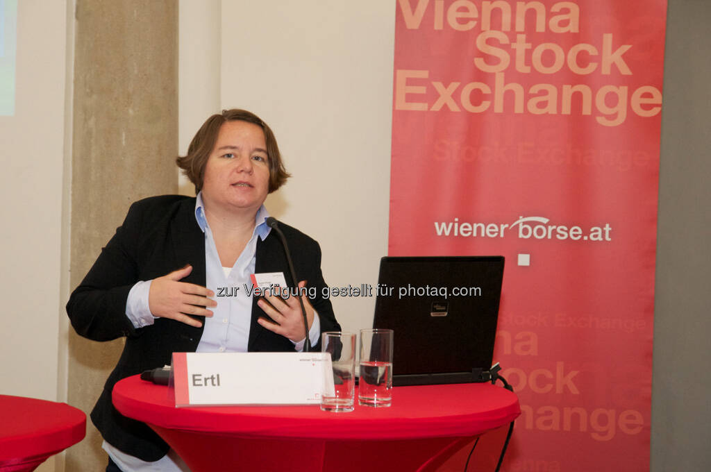 Susan Dreyer (CDP), © Wiener Börse, Claus Beischlager (15.12.2012) 