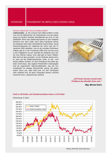 3 Banken-Generali Fonds Journal 06/2020 - Interview Werner Leithenmüller (03.06.2020) 