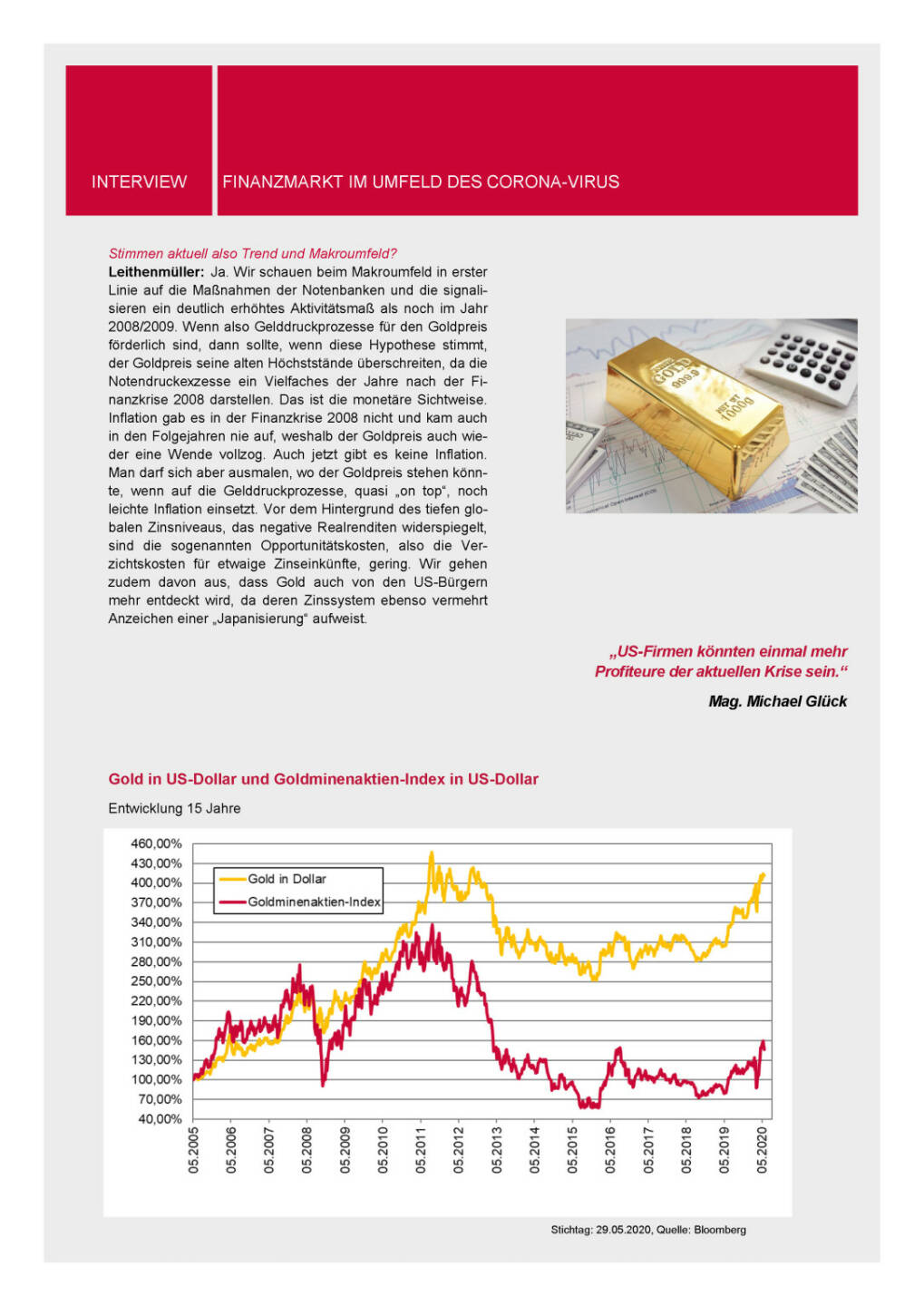 3 Banken-Generali Fonds Journal 06/2020 - Interview Werner Leithenmüller