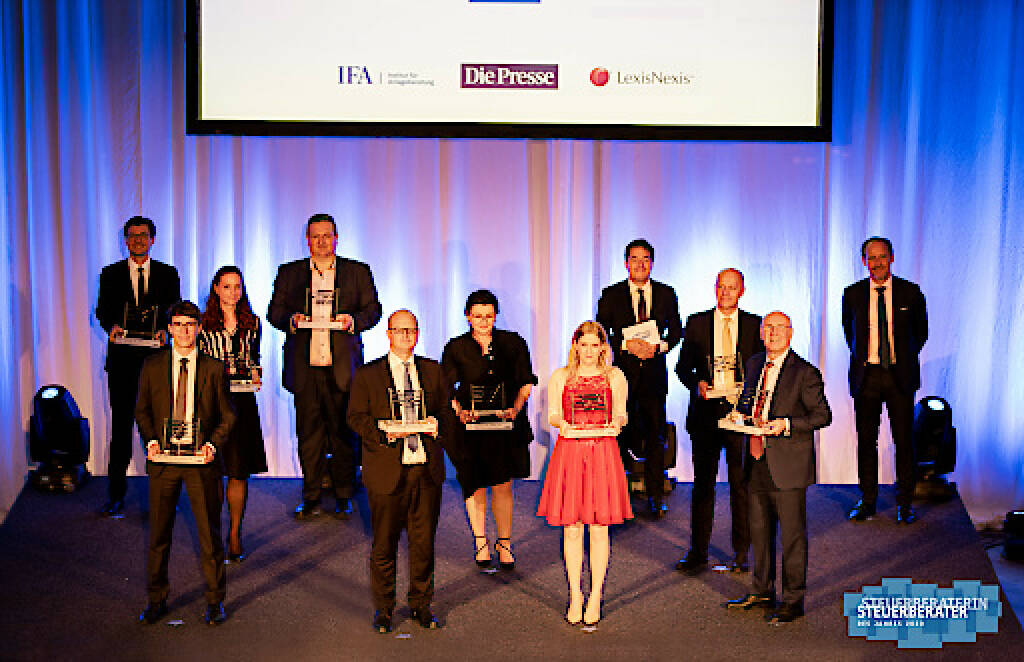Die stolzen Preisträgerinnen und Preisträger der sieben Fachkategorien sowie der Awards „Lebenswerk“ und „Rookie of the Year“ wurden am 4. Juni in den Wiener Sofiensälen ausgezeichnet. Fotocredit:IFA AG, © Aussendung (05.06.2020) 