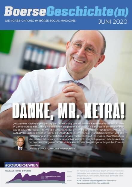 Börsegeschichte(n) Juni 2020 - Ludwig Nießen - Danke, Mr. Xetra! (13.07.2020) 