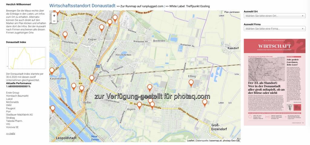 Wirtschaftsstandort Donaustadt https://www.boerse-social.com/plan/donaustadt (16.07.2020) 