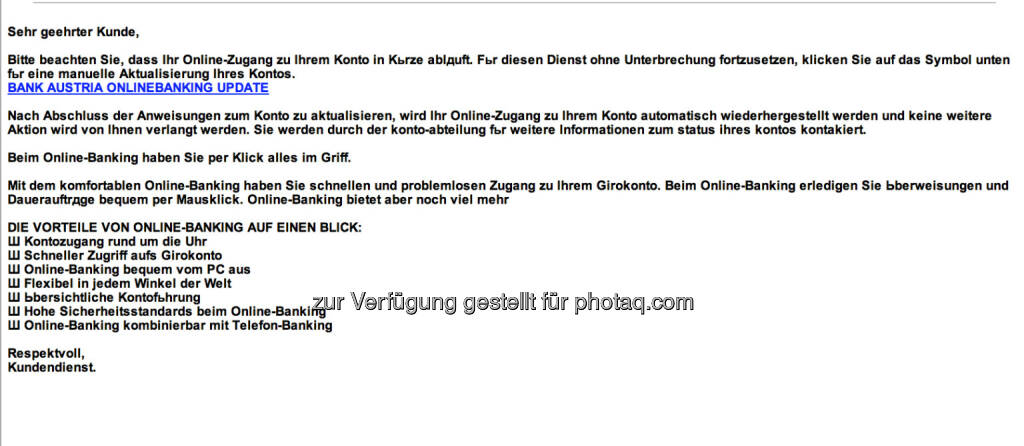 info@bankaustria.at sendet aus, Bank Austria als Stampfer (23.07.2013) 