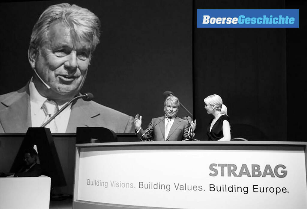 #boersegeschichte 2007: Mit einem großen Fest in Wien-Donaustadt hat Hans-Peter Haselsteiners Strabag mit der Vermarktung der Aktie begonnen. Mehr als 1000 potenzielle Zeichner waren gekommen. (21.08.2020) 