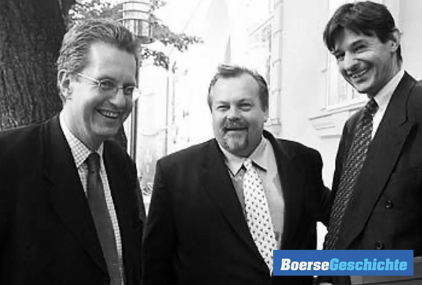 #boersegeschichte 2002: Gerhard Grund, Mike Lielacher und Peter Brezinschek