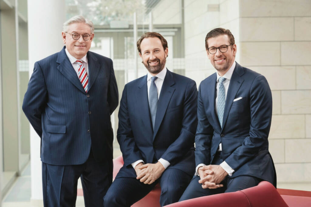CA Immo-Vorstand: v.l.n.r.: Andreas Quint (CEO), Keegan Viscius (CIO), Andreas Schillhofer (CFO); Credit: CA Immo, © Aussender (25.08.2020) 