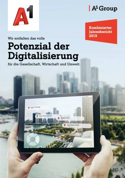 A1 Telekom Austria Geschäftsbericht 2019 - Alle Details und zum Report unter - https://boerse-social.com/companyreports/2020/214370/a1_telekom_austria_geschaftsbericht_2019 (27.08.2020) 
