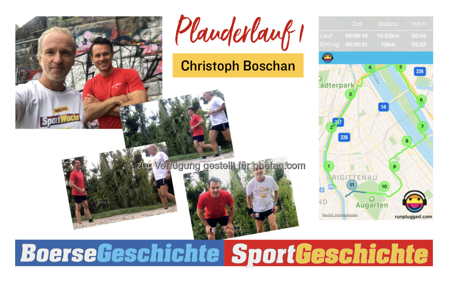 Plauderlauf mit Christoph Boschan