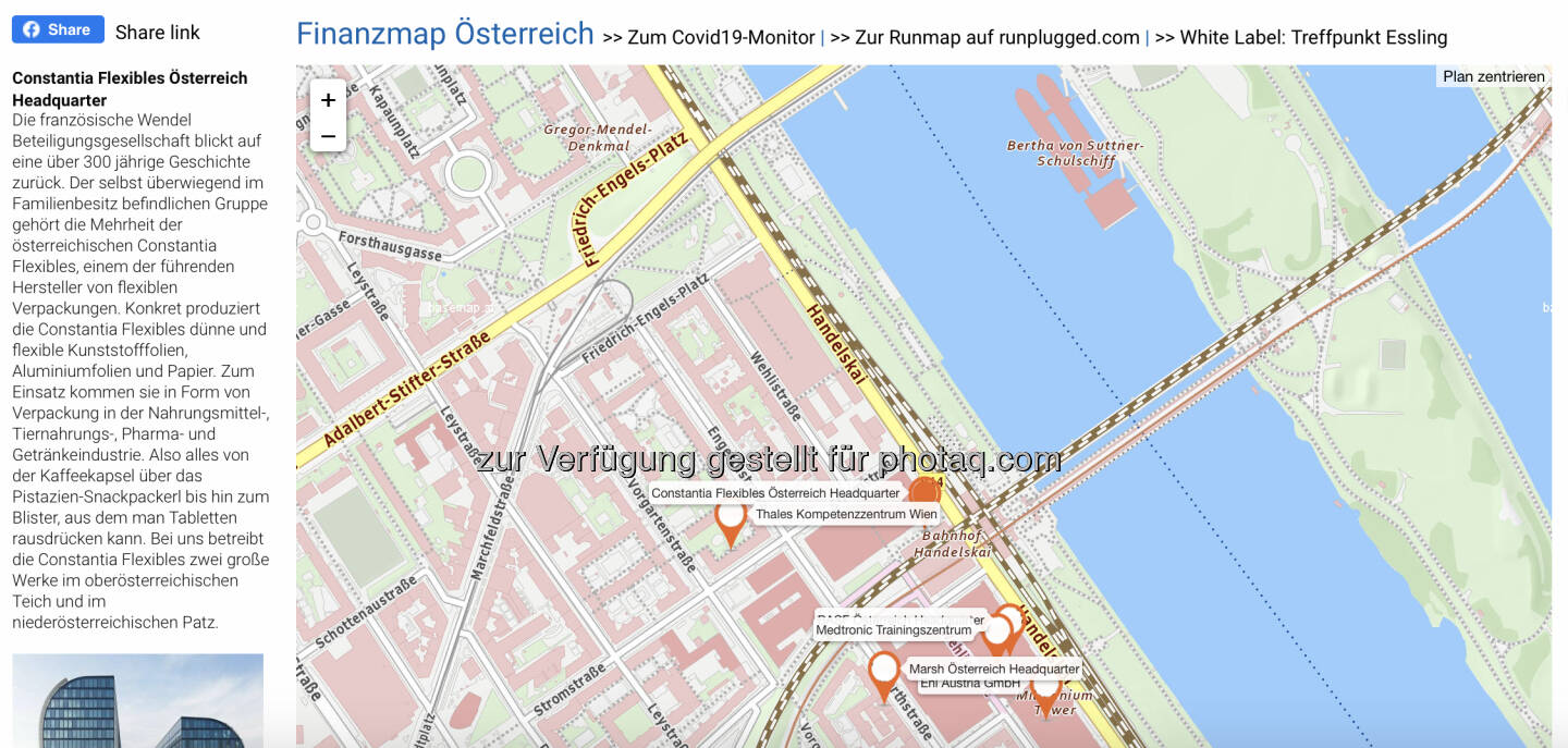 Constantia Flexibles Österreich Headquarter auf http://www.boerse-social.com/finanzmap