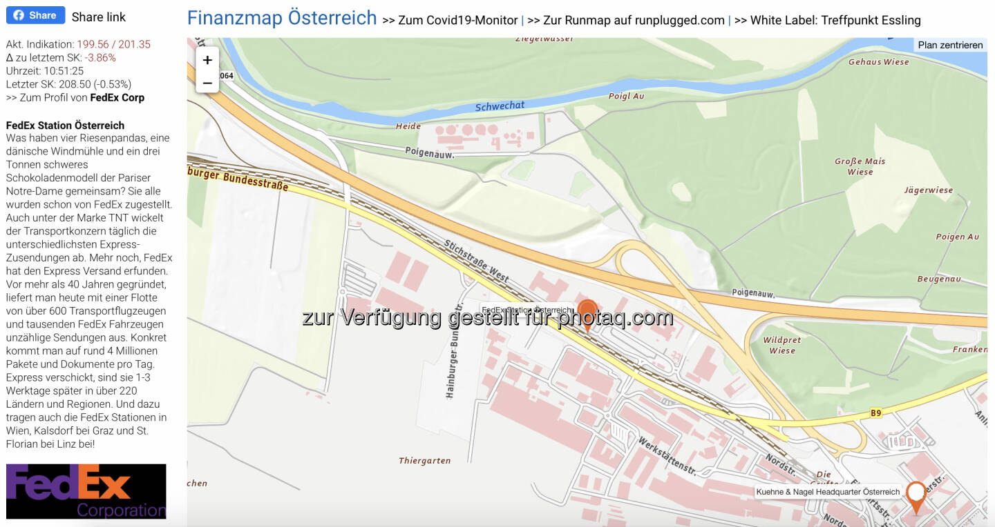 FedEx Station Österreich auf unserer http://www.boerse-social.com/finanzmap 