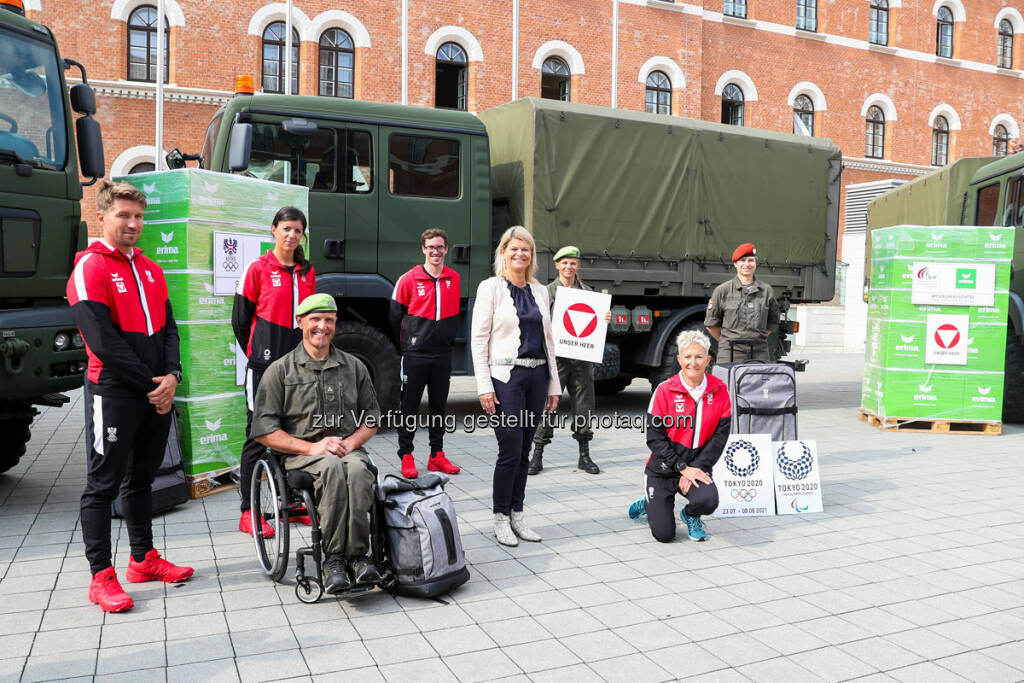 Tokyo 2020-Feeling in der Rossauer Kaserne (Bild: oepc) (22.09.2020) 