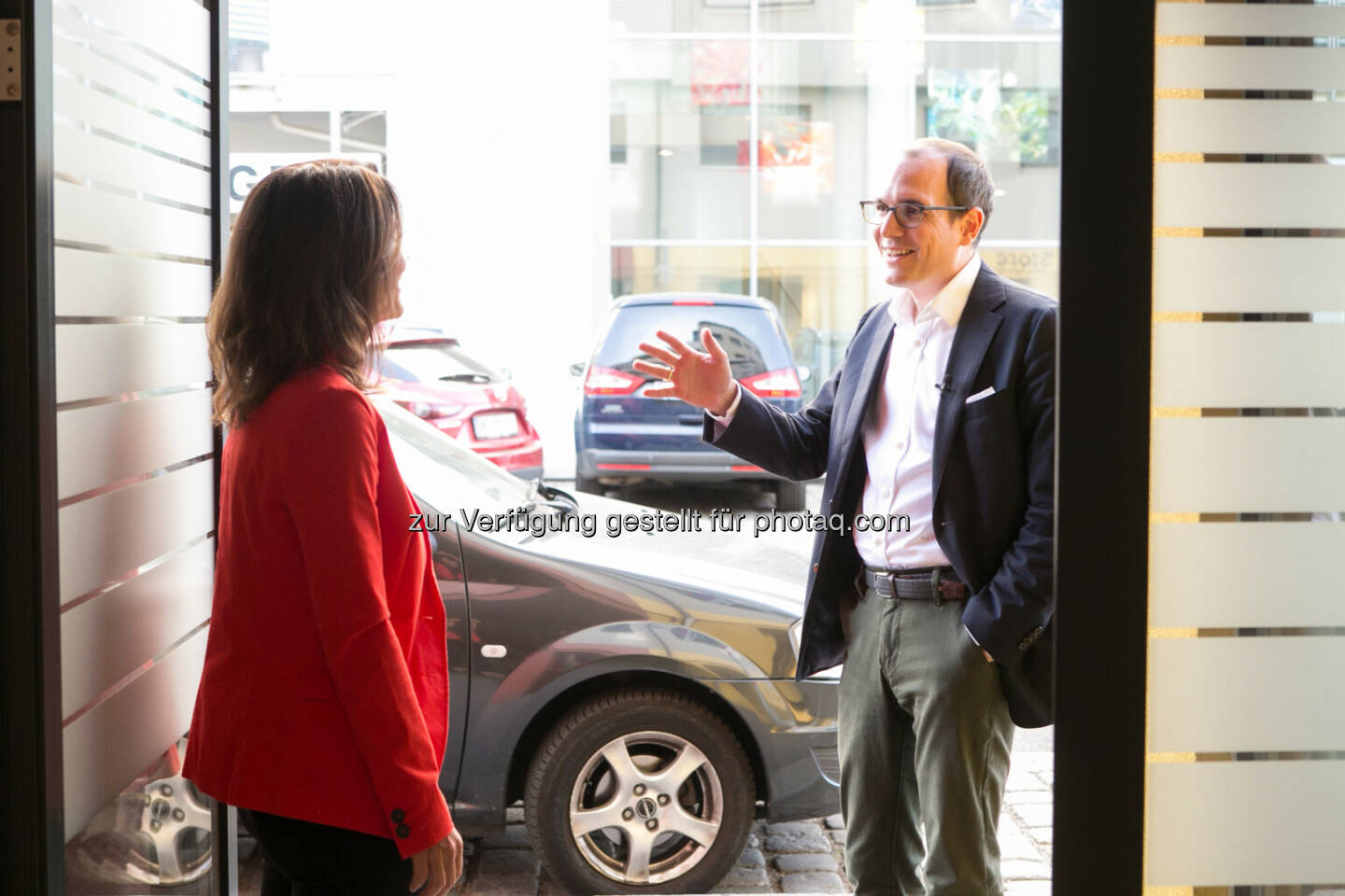 Gudrun Egger (Erste Group), Nikolaus Jilch (Agenda Austria)