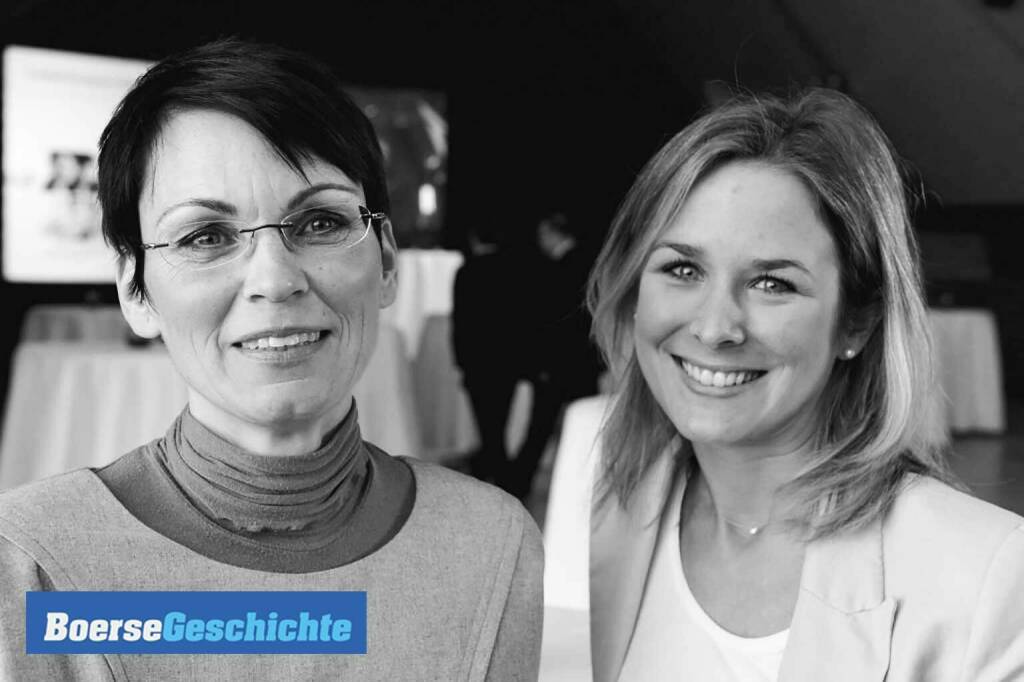 #boersegeschichte 2010: Beatrix Exinger und Maria Zorn (Wiener Börse) beim Start-Event der CEGH Gas Exchange der Wiener Börse (25.09.2020) 