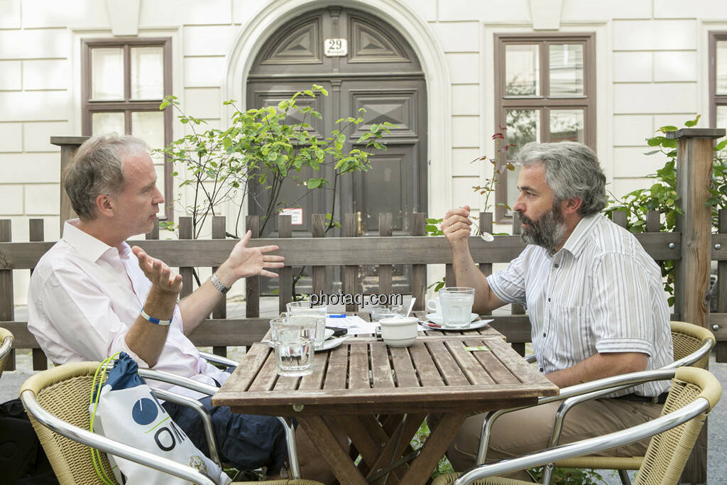 Christian Drastil, Thomas Irmler, © finanzmarktfoto.at/Martina Draper (25.07.2013) 