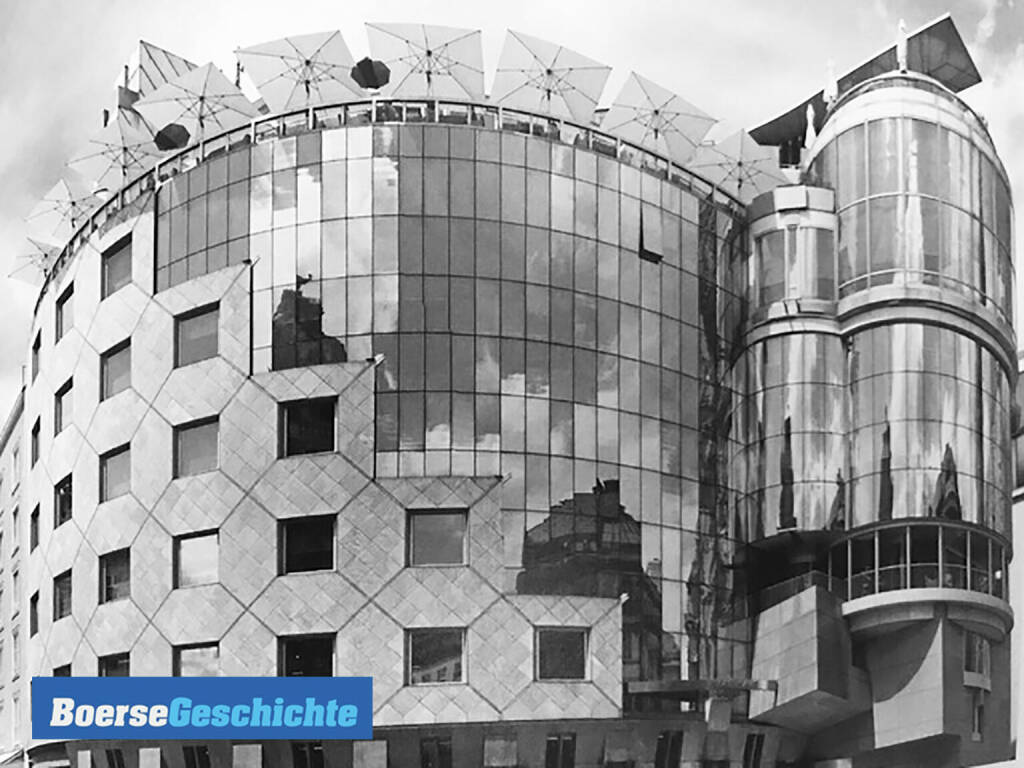 #boersegeschichte 1985: Das von Hans Hollein geplante Haas-Haus am Wiener Stephansplatz wurde von 1985 bis 1990 von der Porr errichtet, heute zb Standort für Do&Co. https://www.docohotel.com/de/ (16.10.2020) 