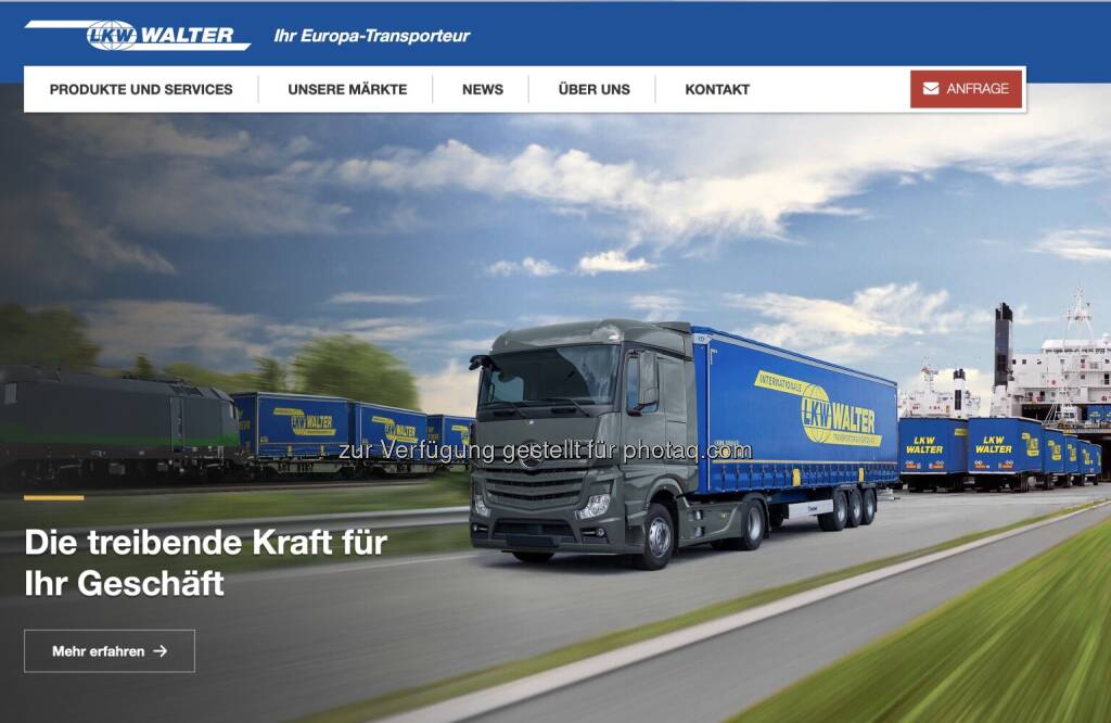 Screenshot LKW-Walter, 10/2020 (16.10.2020) 