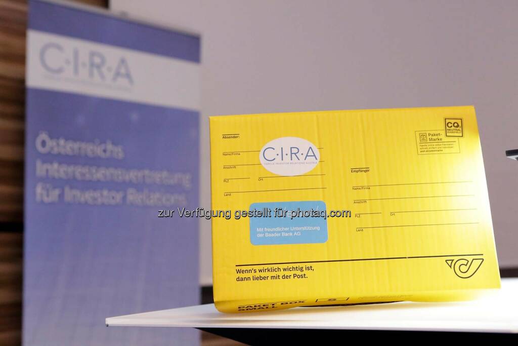 C.I.R.A.-Jahreskonferenz 2020 - Paket Post, © CIRA/APA-Fotoservice/Bargad Fotograf/in: Nadine Bargad (02.11.2020)
