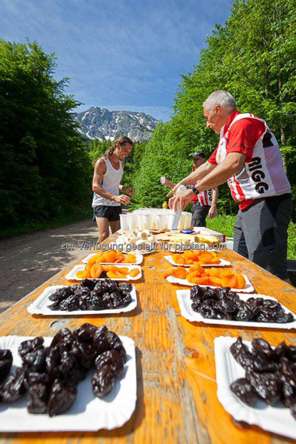 Verpflegung beim ESPA-Ötscher-Marathon 2013 