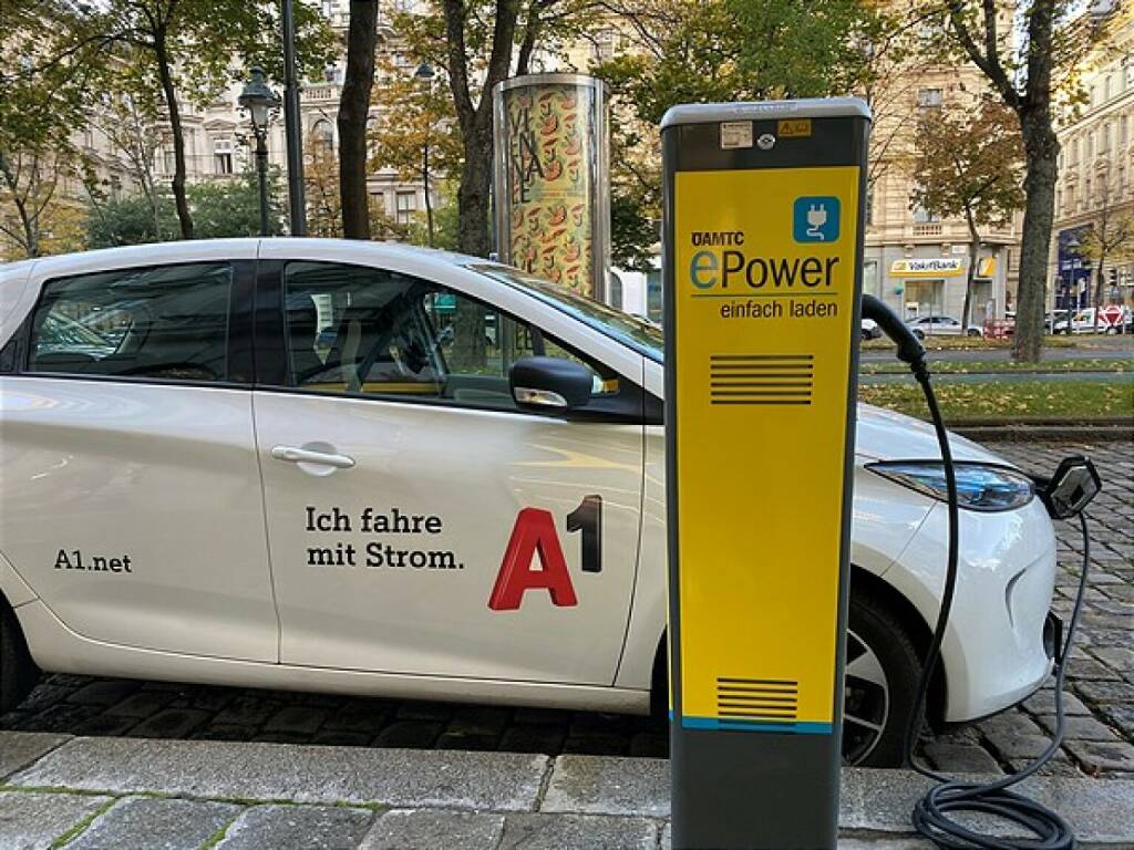 A1 und ÖAMTC vernetzen ihr Stromtankstellen-Netz; Credit: A1, © Aussender (09.11.2020) 