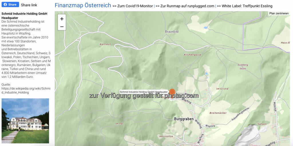 Schmid Industrie Holding HQ auf http://www.boerse-social.com/finanzmap (14.12.2020) 