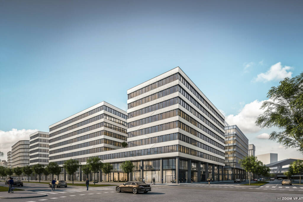 UBM Development und S Immo übergeben das Projekt QBC 1&2 an die EPH European Property Holdings; Copyright ZOOM VP (30.12.2020) 