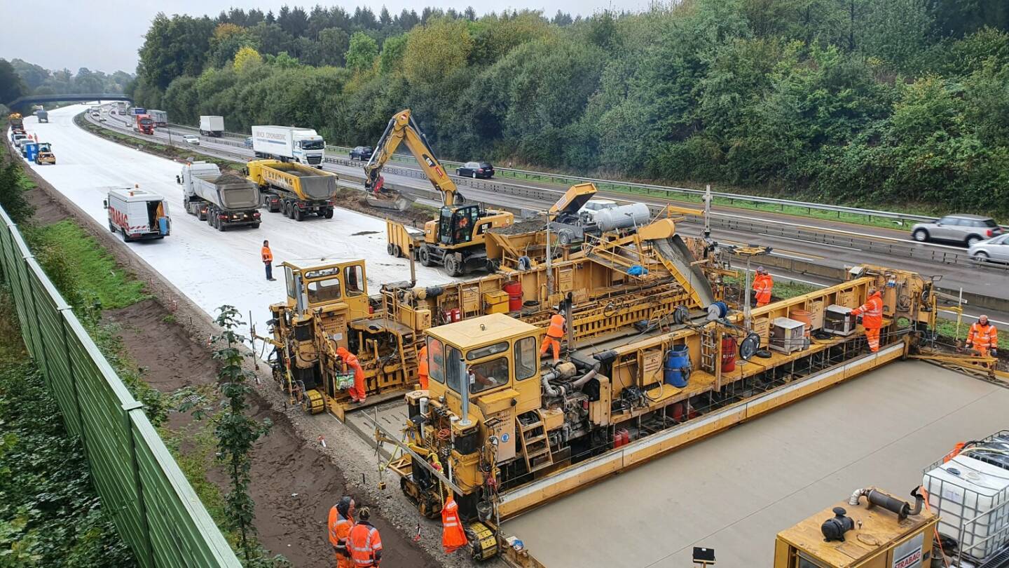 Johann Bunte und Strabag starten in Deutschland mit Großauftrag ins Jahr – Ausbau der Autobahn A 1, Credit: Strabag