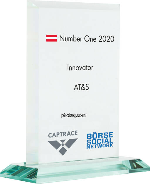 Number One Awards 2020 - Innovator AT&S, © photaq (05.02.2021) 