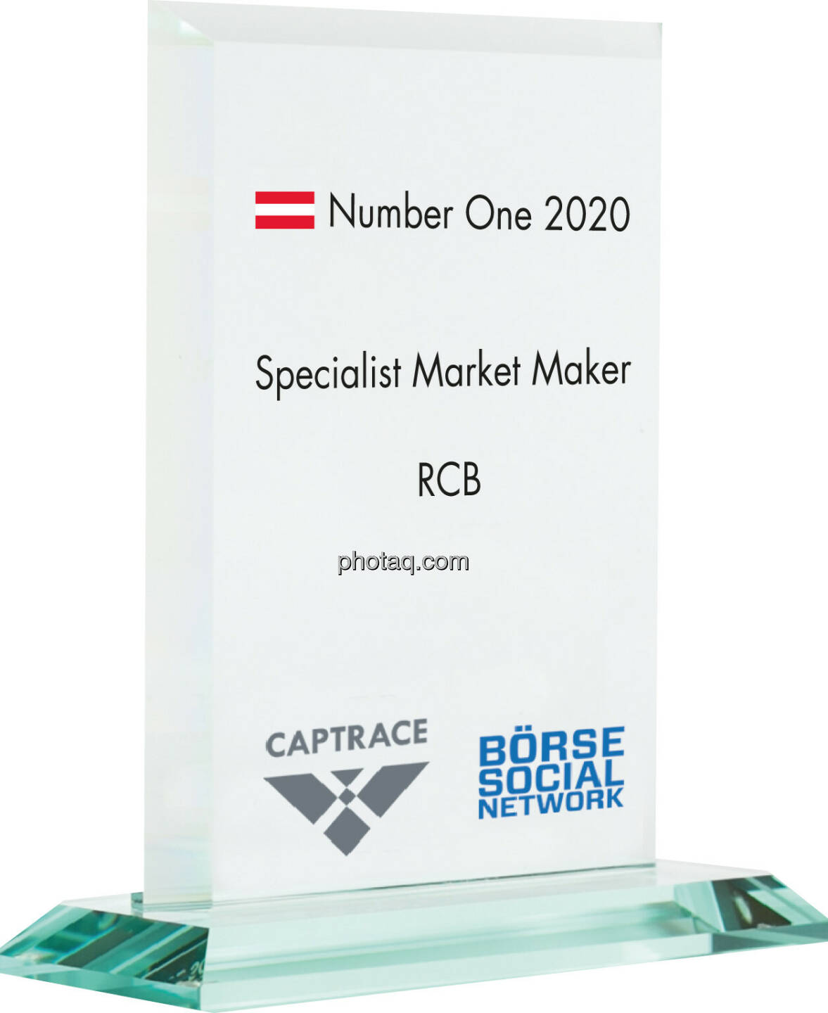 Number One Awards 2020 - Specialist Market Maker RCB