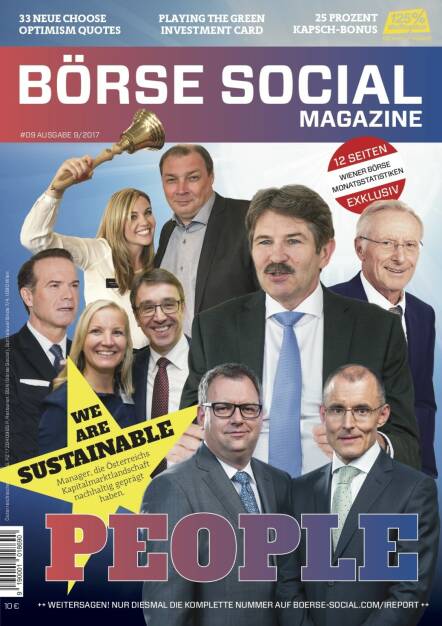 Magazine #09 - September 2017: We are Sustainable People. Über Ernst Vejdovszky und andere, die lange dabei sind und noch dazu nachhaltig gut (19.02.2021) 