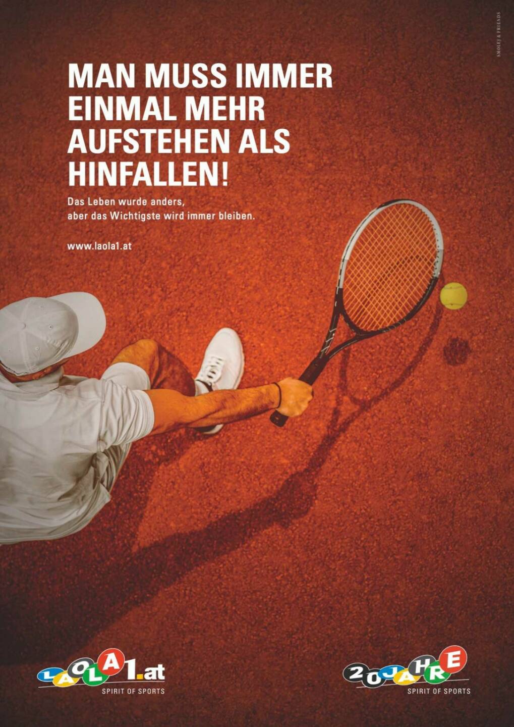 laola1.at Jubiläumskampagne 2021 Tennis