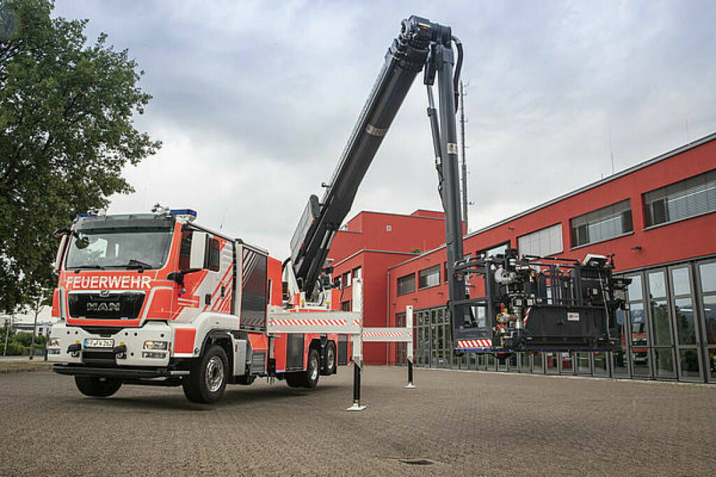 Rosenbauer, Hubrettungsfahrzeug, Credit: Rosenbauer, © Aussender (23.03.2021) 