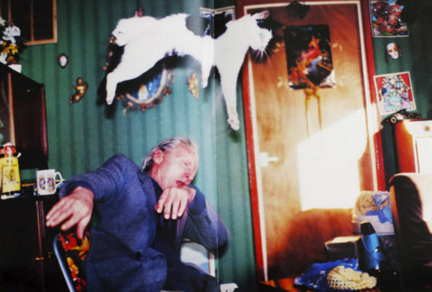 eine Seite aus Richard Billingham - Ray's a laugh, Preis: 150-250 Euro, http://josefchladek.com/book/richard_billingham_-_rays_a_laugh