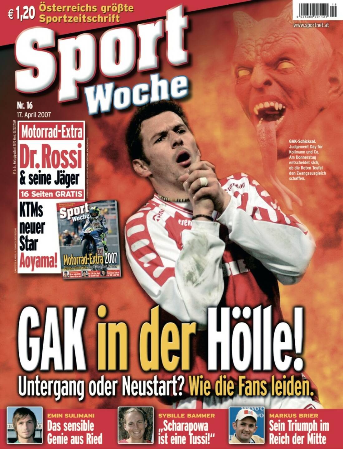 Sportwoche Nr 16, 17. April 2007