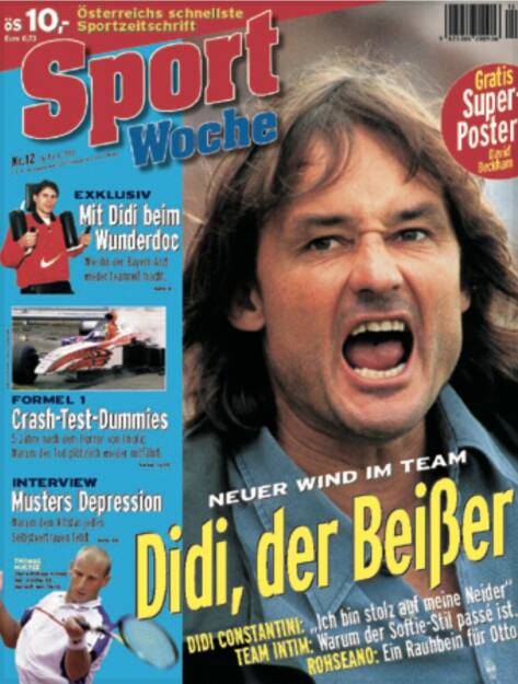 Sportwoche Nr 12, 16. April 1999 (10.04.2021) 